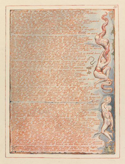 Jerusalem, Platte 80 von William Blake